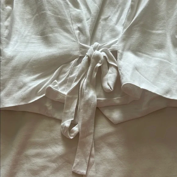 Women's White Vest Top - Picture 4 of 5